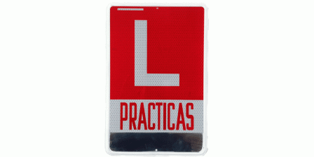 "L" PRÁCTICAS ROJA PARTICULAR COCHE